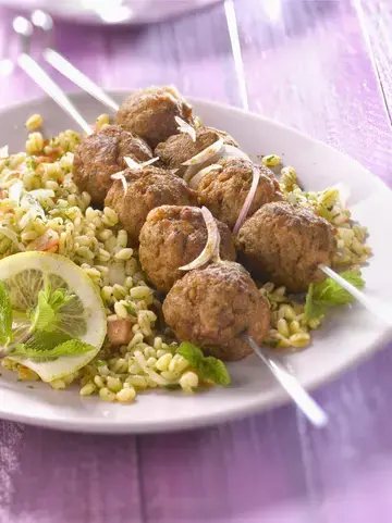 Spicy Honey Lamb Meatballs