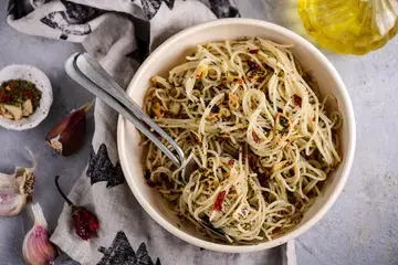 Spicy Garlic Noodles
