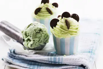 Mint Chocolate Chip Cupcakes
