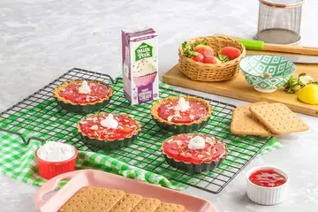 Strawberry and Almond cream tart
