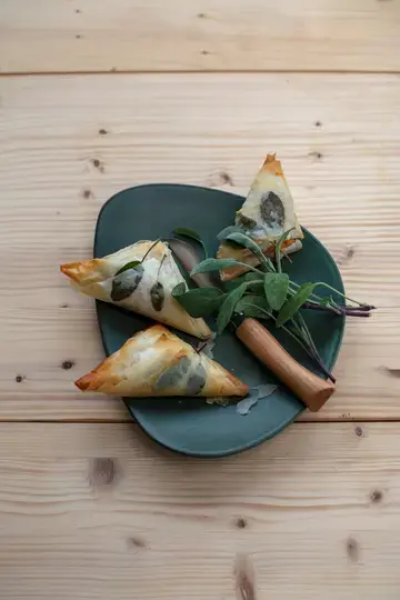 Three Cheese Samosas