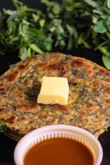 methi paratha