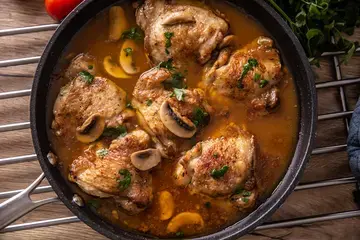 Chicken with Mushroom Sauce
