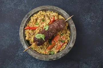 Seekh Kebab Biryani