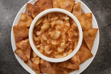 Crunchy Apple Nachos