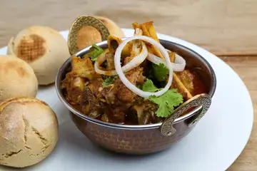 white mutton karahi