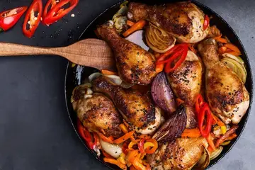 Onion Chicken Roast