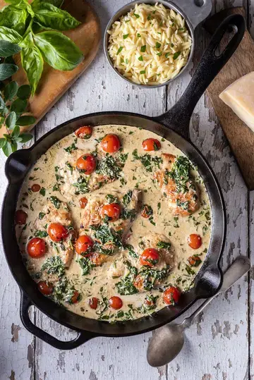 Creamy Tuscan Chicken Pasta