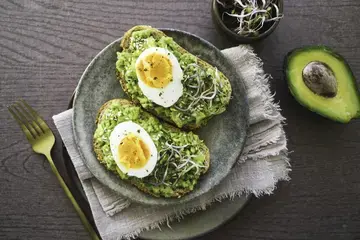 Avocado and Egg Toast