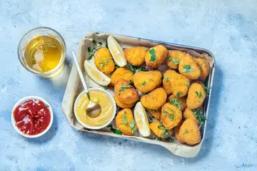 chicken and vegetable nuggets