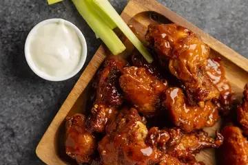 Crispy Buffalo Chicken Wings
