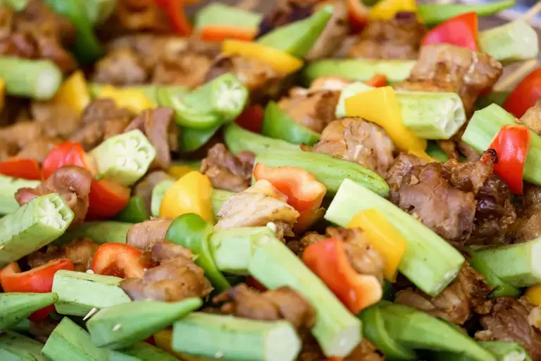 Bhindi Gosht