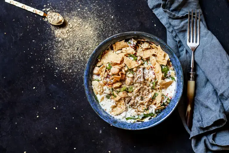 Potato Chickpea chaat