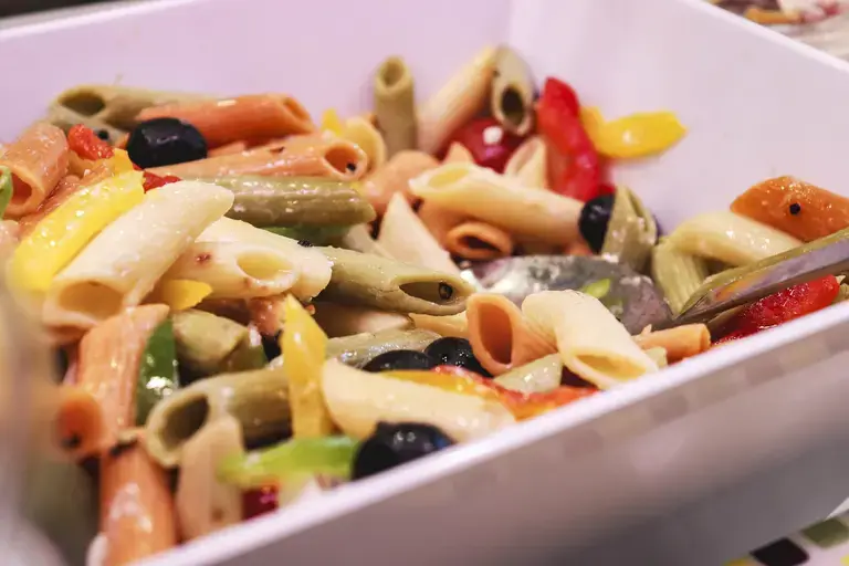 pasta chaat