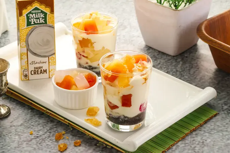 creamy fruit salad