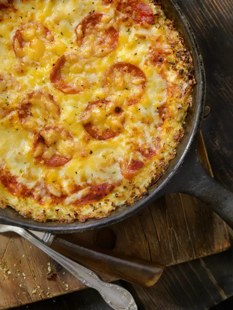 aloo tikki pizza
