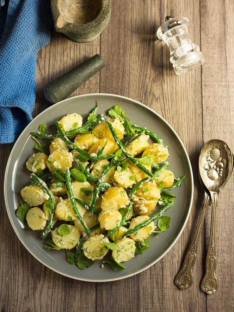 Salad with Potatoes and Green Beans