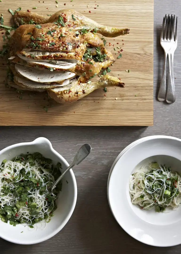 Oven Roasted Garlic Chicken