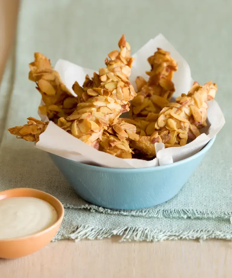 Almond crusted fish
