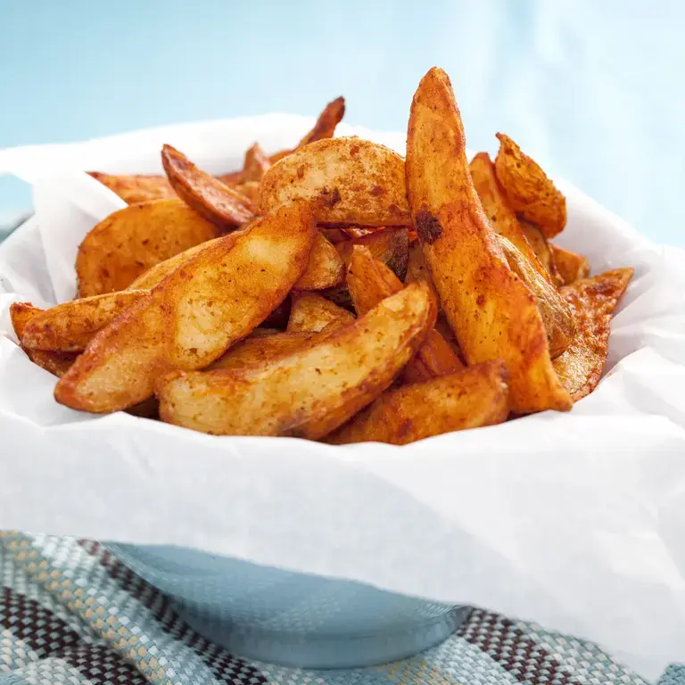spicy potato wedges