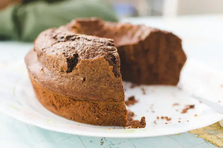 Microwave Chocolate Cake Pudding