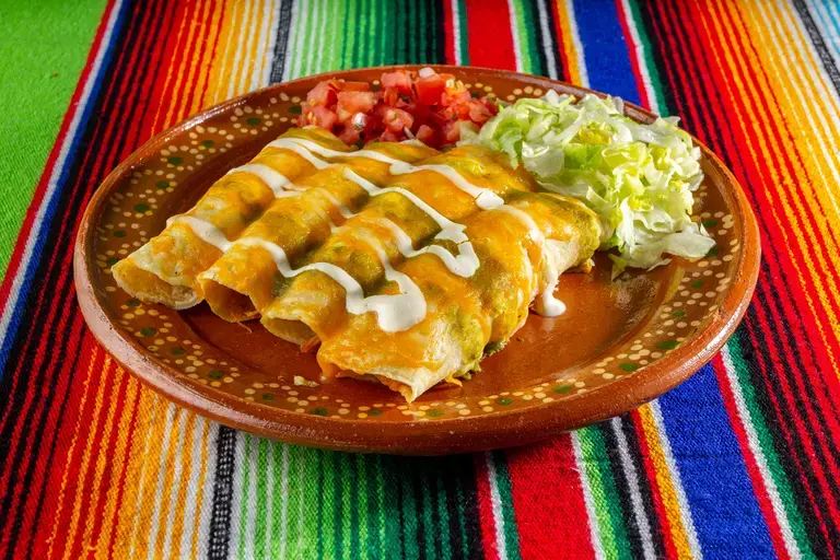 Cheesy Beef Enchiladas