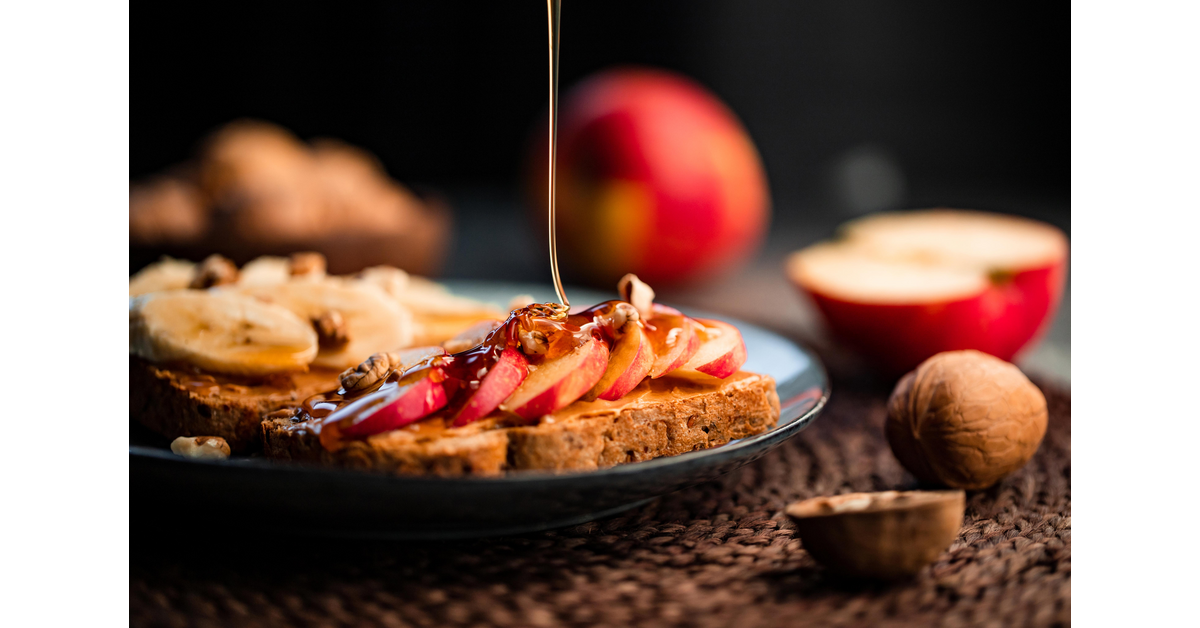 Peanut Butter Apple Toast Recipe