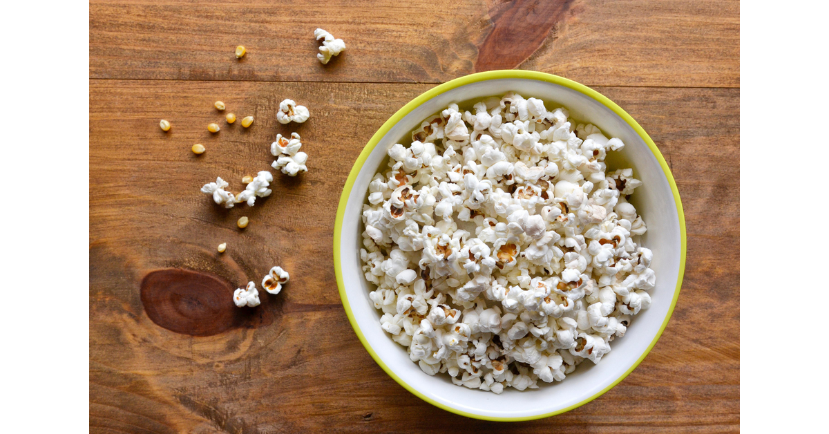 Air Popped Popcorn