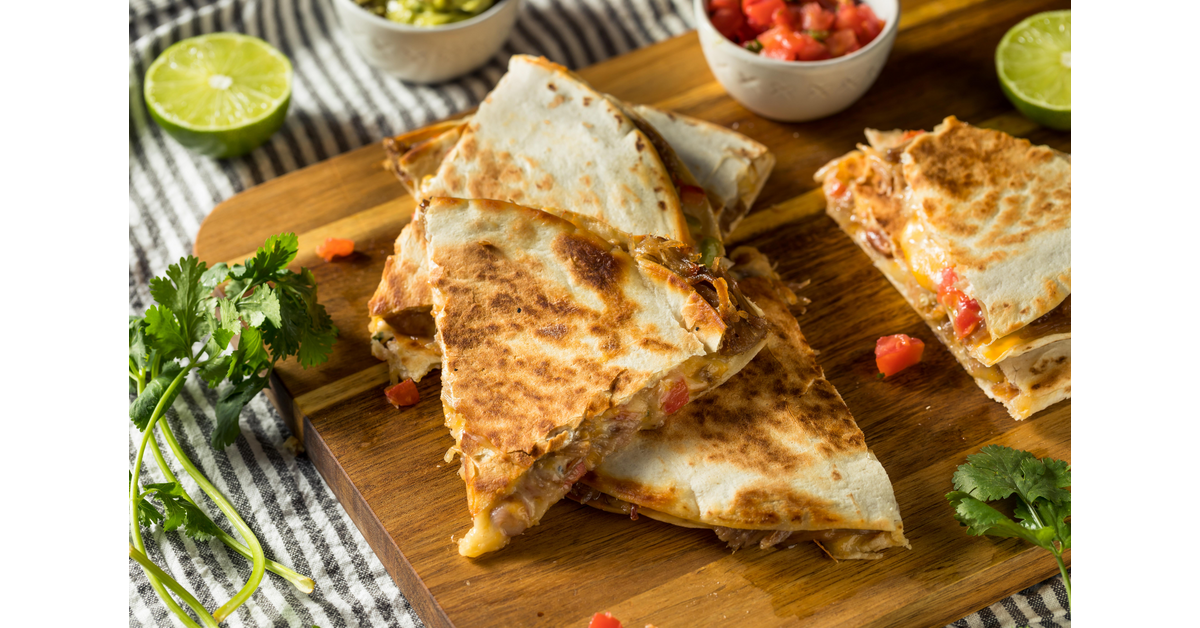 Chicken Fajita Quesadillas