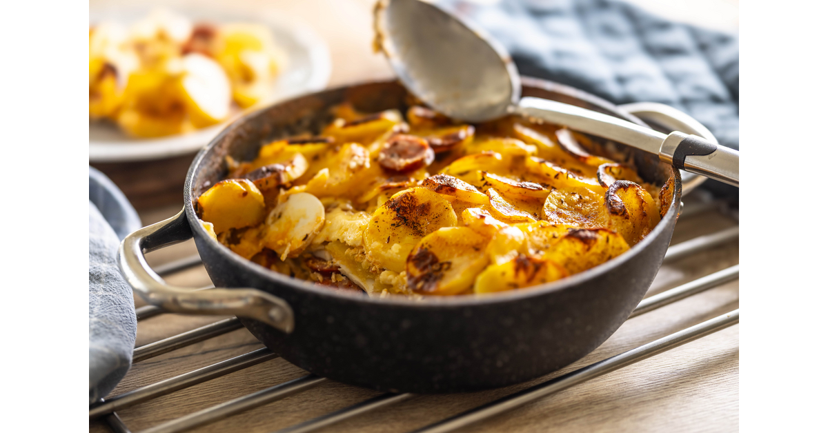 Sausage and Potato Tart