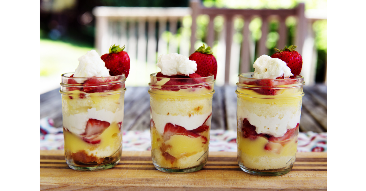 Strawberry-Orange Trifle