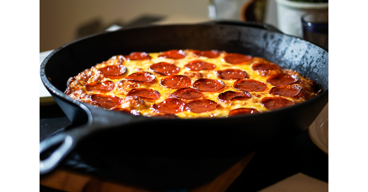 Pepperoni Pan Pizza Recipe