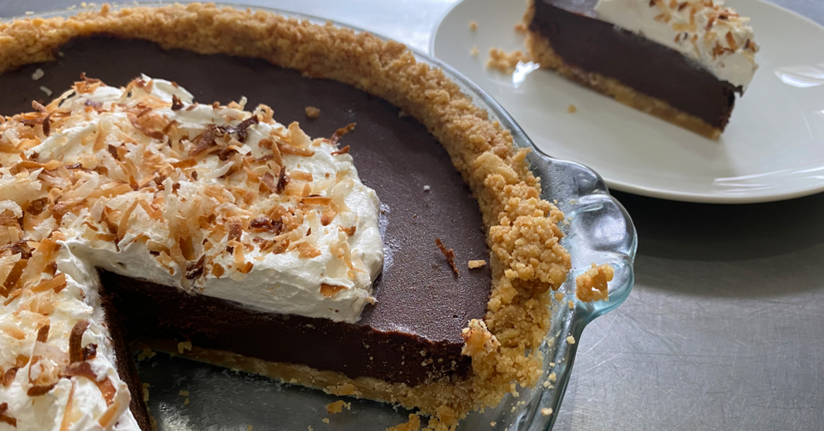 Chocolate Coconut Pie