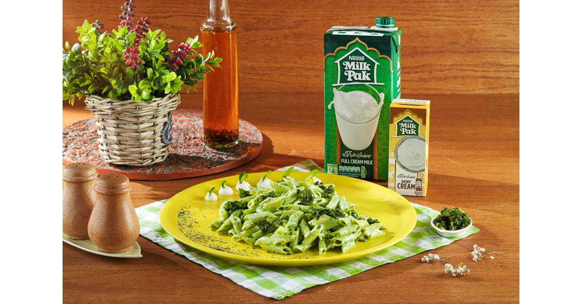 Spinach Cream Pasta