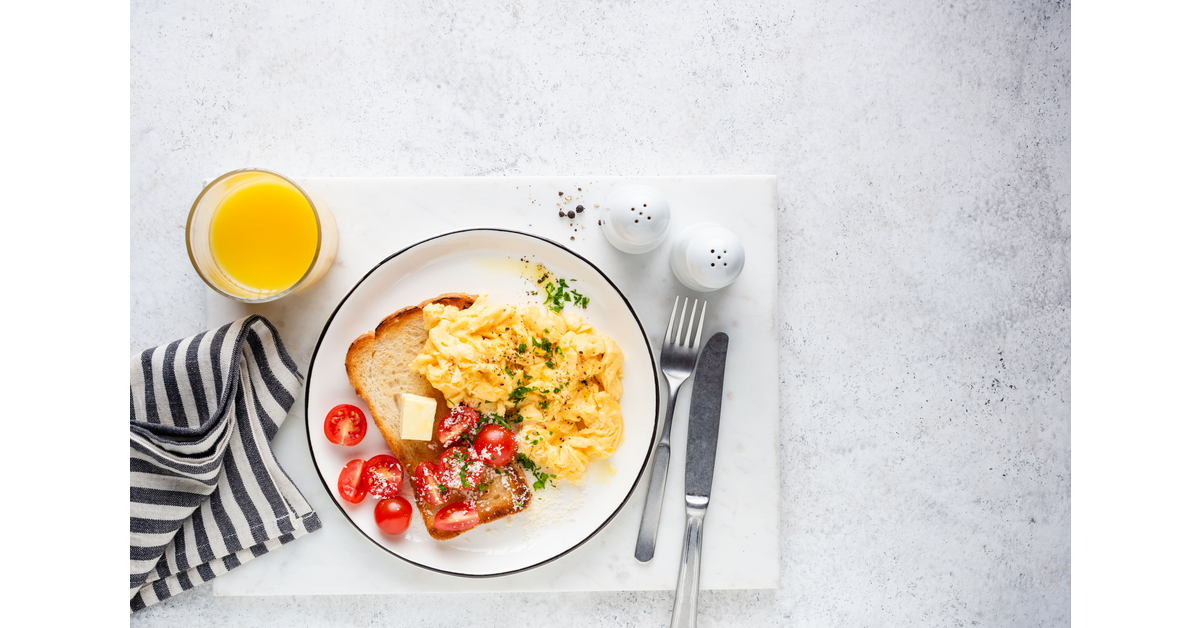 Scrambled Eggs with Cheese