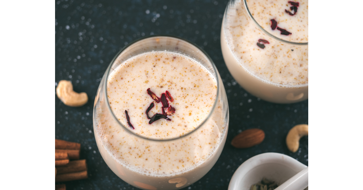 Almond and Cardamom Milk