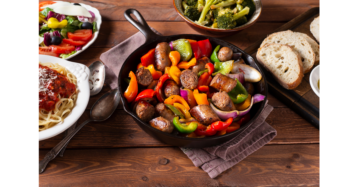 Chicken Sausage and Vegetable stir fry