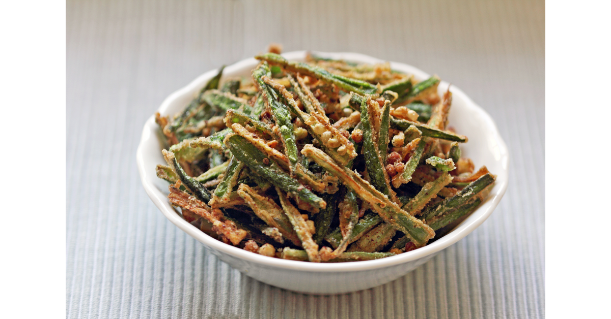 Crispy Bhindi Recipe