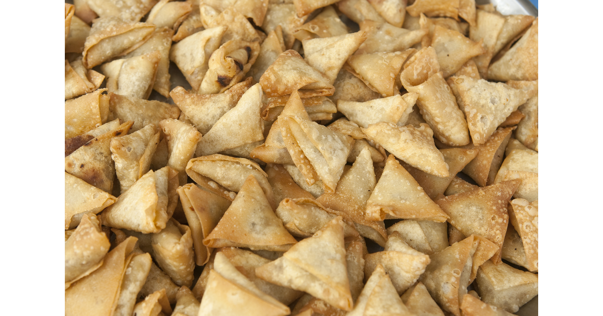 Chicken Malai Boti Samosa