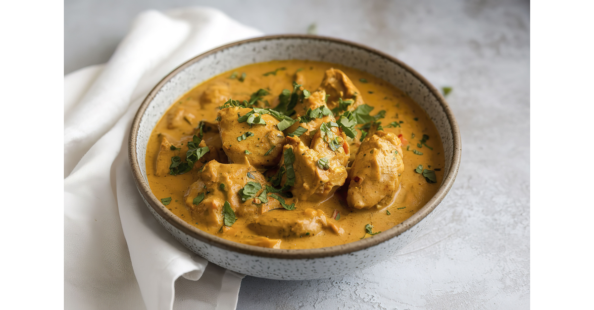No Oil Chicken Curry