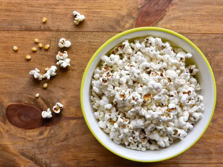 Air Popped Popcorn