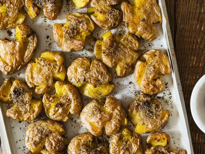 Smashed potato