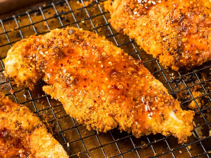 oven baked strips
