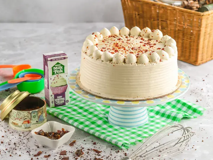 Coffee Crunch Cake
