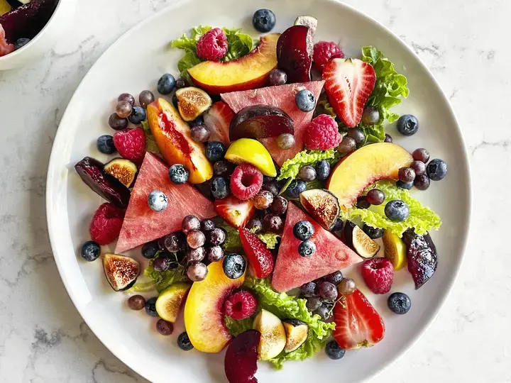 glazed fruit medley
