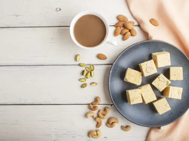 Milk Fudge Barfi