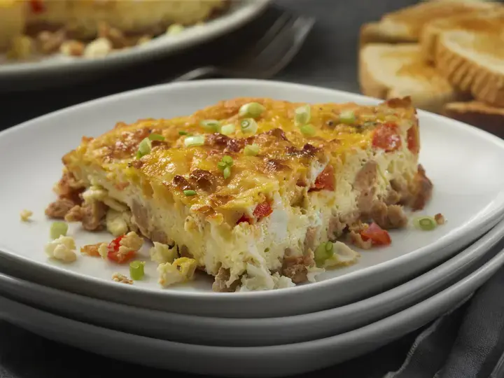 Omelet quiche