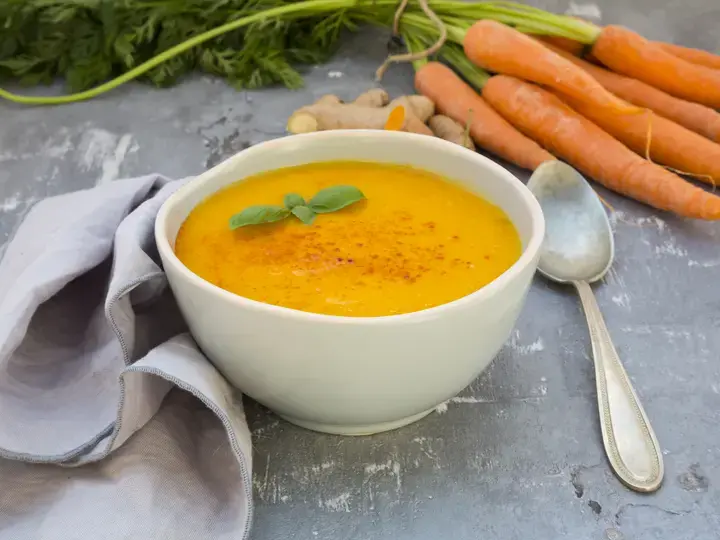 Carrot and ginger soup