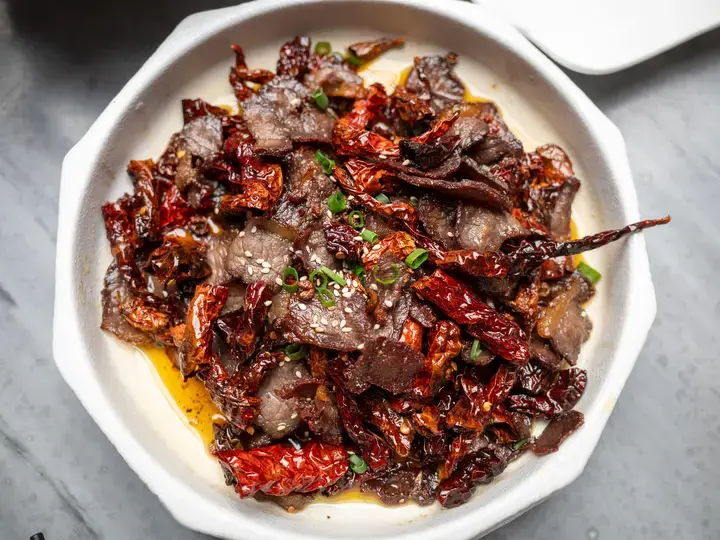 Beef Chilli Dry