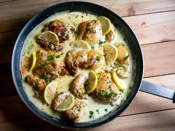 creamy lemon chicken